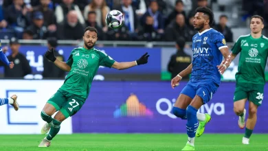 جانب من مباراة الهلال والأهلي في دوري روشن