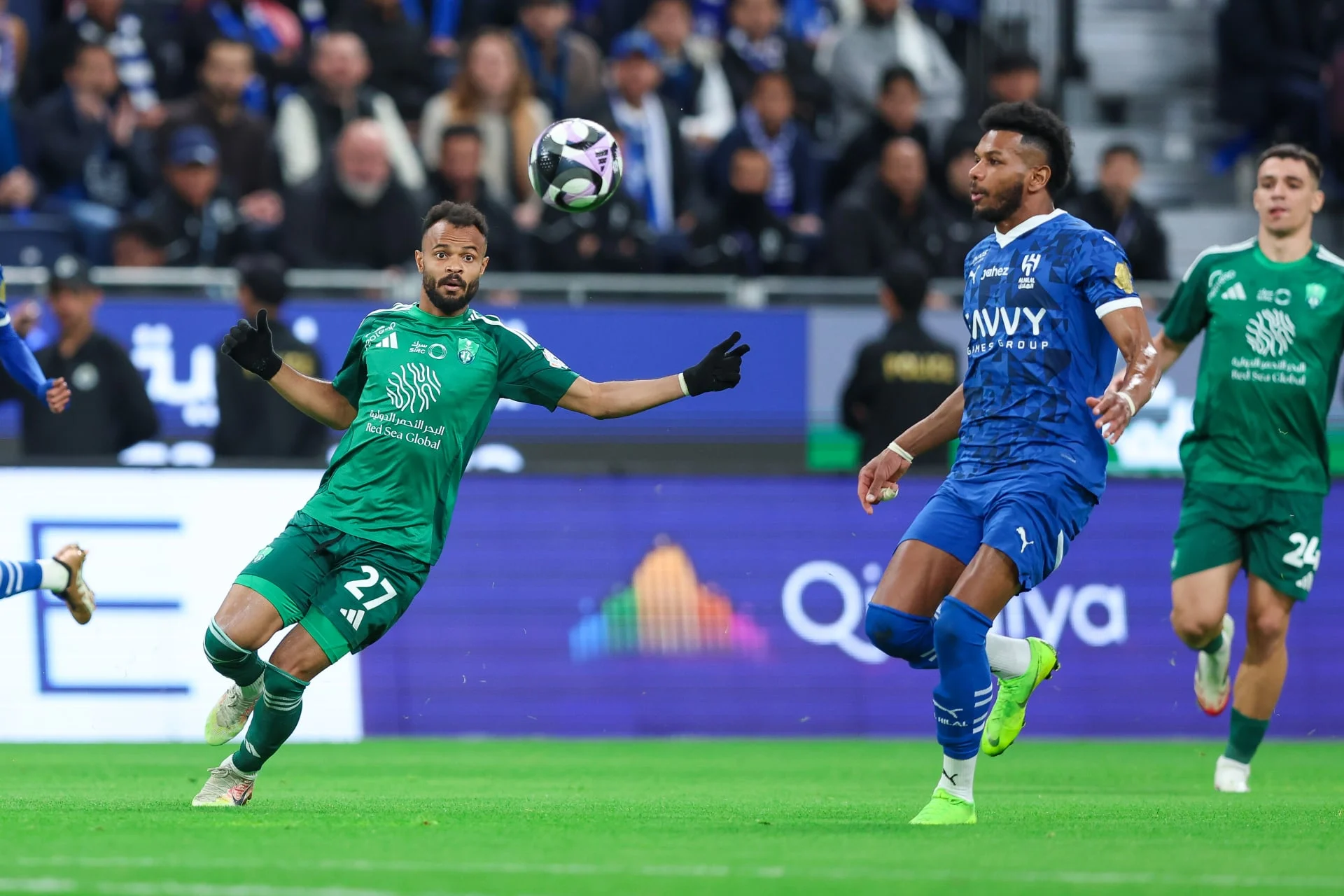 جانب من مباراة الهلال والأهلي في دوري روشن