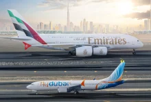 طيران الإمارات وفلاي دبي