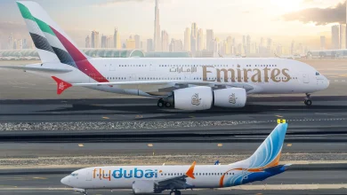طيران الإمارات وفلاي دبي